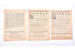set of three rare editions of the RONDD movement: "Декларация Российского Общенационального Народно-...