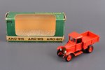 car model, AMO F15 (ZIL), metal, USSR, 1987...