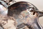 a brooch, Elephant, silver, marcasites, 925 standard, 20 g., the item's dimensions 5.2 x 4.7 cm...