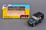 car model, UAZ 469 Nr. А34, "ВАИ" (Military Automobile Inspectorate), metal, USSR, 1990-1991...