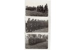 photography, 3 pcs., Latvian Army, Latvia, 20-30ties of 20th cent., 13.3х8.5 cm...
