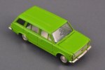 car model, VAZ 2102, (bottom from VAZ 2101 No. A9), metal, USSR, 1983-1988...