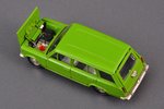 car model, VAZ 2102, (bottom from VAZ 2101 No. A9), metal, USSR, 1983-1988...