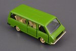 car model, RAF 2203 Nr. A18, chrome bumper, metal, USSR, ~1979-1981...