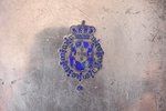 cigarette case, silver, with inscription "Dom Miguel, Herzog von Braganza" - Prince Miguel, Duke of...