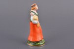 figurine, a Girl in traditional costume, porcelain, Riga (Latvia), M.S. Kuznetsov manufactory, 1937-...