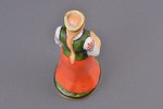 figurine, a Girl in traditional costume, porcelain, Riga (Latvia), M.S. Kuznetsov manufactory, 1937-...