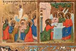 icon, The Resurrection of Christ. Great Feasts, board, gold leafy, Russia, the end of the 19th centu...