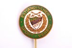 badge, "Union" sports club of Governorate of Estonia, founded in 1897 (Estländischer Sport-Verein),...