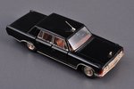 car model, ZIL 117 Nr. А31, with antenna, brown interior, metal, USSR, 1983...