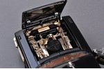 car model, ZIL 117 Nr. А31, with antenna, brown interior, metal, USSR, 1983...
