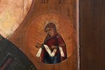 icon, Saint Nicholas the Wonderworker, board, painting on silver, Russia, the 19th cent., 35.2 x 31...