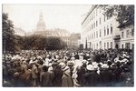 photography, Song Festival, Latvia, Russia, beginning of 20th cent., 13.6х8.5 cm...