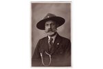 photography, chevalier of the order of Bearslayer, Latvia, 20-30ties of 20th cent., 13.8х8.8 cm...
