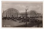 photography, Riga, Central Market, Latvia, 20-30ties of 20th cent., 14х9.2 cm...