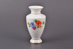 small vase, porcelain, J.K. Jessen manufactory, Riga (Latvia), 1936-1939, h 9.2 cm, second grade...