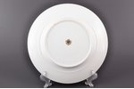 plate, porcelain, Kornilov Brothers manufactory, Russia, 1914-1917, Ø 24.3 cm...