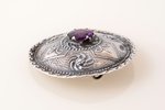 sakta, silver, 875 standard, 4.13 g., the item's dimensions Ø 4.5 cm, the 20-30ties of 20th cent., L...