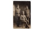 photography, Latvian Riflemen battalions, Latvia, Russia, beginning of 20th cent., 13.8х8.8 cm...