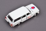 car model, GAZ 24 02 Volga, "FSB of the Russian Federation", black color interior, metal, Russia, be...