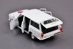 car model, GAZ 24 02 Volga, "FSB of the Russian Federation", black color interior, metal, Russia, be...