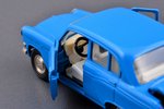 car model, Moskvitch 403 Nr. A7, door defect on the left side, bottom is the same color as the body,...