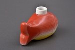 figurine, candle holder, Fish, porcelain, Riga (Latvia), M.S. Kuznetsov manufactory, 1934-1936, h 4....