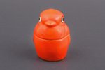 mustard pot, "Chicken", porcelain, M.S. Kuznetsov manufactory, Riga (Latvia), the 30ties of 20th cen...