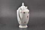 coffeepot, porcelain, M.S. Kuznetsov manufactory, Riga (Latvia), 1920-1933, h (with lid) 27.3 cm...