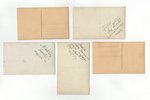 set of photographs, 9 pcs., hunting, Latvia, 20-30ties of 20th cent., 8 x 13 cm...