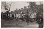 photography, Song Festival, Rūjiena, Latvia, 30-40ties of 20th cent., 14х8.8 cm...