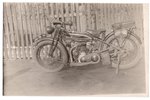 photography, motorcycle, Latvia, 20-30ties of 20th cent., 14х9 cm...