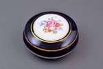 case, porcelain, Rīga porcelain factory, Riga (Latvia), 1948-1970, h 3.7 x Ø 8.6 cm, second grade...