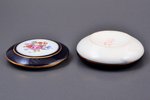 case, porcelain, Rīga porcelain factory, Riga (Latvia), 1948-1970, h 3.7 x Ø 8.6 cm, second grade...