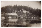postcard, Ligatne, Latvia, 20-30ties of 20th cent., 13.8х8.8 cm...