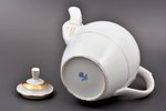coffeepot, porcelain, M.S. Kuznetsov manufactory, Riga (Latvia), Russia, 1890-1910, h (with lid) 21...