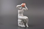 figurine, "Morning" ("The Bather"), porcelain, USSR, Kiev experimental ceramics-artistic factory, mo...