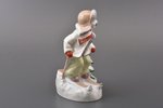 figurine, Skier, porcelain, Riga (Latvia), USSR, Riga porcelain factory, molder - S. Bolzan-Golumbov...