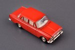 car model, Moskvich 408 Nr. А1, metal, USSR, 1983-1987...
