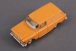 car model, Moskvitch 433 Nr. A5, black color bottom, metal, USSR, 1976-1977...