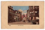 postcard, Old Riga, Latvia, Russia, beginning of 20th cent., 13.6х8.8 cm...