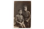 photography, Latvian Riflemen battalions, Latvia, Russia, beginning of 20th cent., 13.6х8.6 cm...