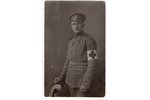 photography, Imperial Russian Army, orderly, Russia, beginning of 20th cent., 13.8х8.8 cm...
