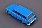 car model, Moskvitch 426, black color interior, metal, USSR, ~1990...