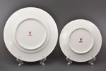 tea trio, Children's series, porcelain, M.S. Kuznetsov manufactory, Riga (Latvia), 1934-1936, h (cup...