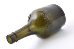 Benedictine liqueur bottle, France, the end of the 19th century, h 22 cm...