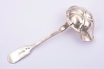 spoon sauce, silver, 84 standard, 47.43 g, 18.3 cm, 1878, Riga, Latvia, Russia...