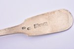spoon sauce, silver, 84 standard, 47.43 g, 18.3 cm, 1878, Riga, Latvia, Russia...