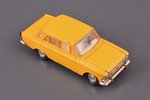 car model, Moskvitch 412 Nr. A2, metal, USSR, 1981-1983, painting defects...