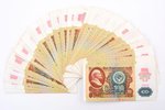 100 rubles, set of 100 banknotes, State Bank Note, 1991, USSR, AU, UNC...